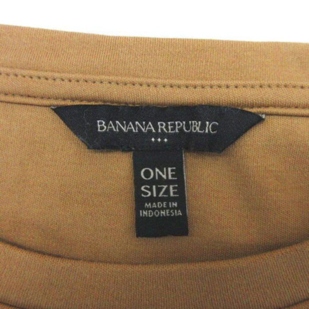 Banana Republic(バナナリパブリック)のバナナリパブリック ワンピース 半袖 サイドスリット ロング ベージュ レディースのワンピース(ロングワンピース/マキシワンピース)の商品写真