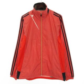 アディダス(adidas)のアディダス clima ウインドジャケット スポーツウェア レッド系 L(その他)