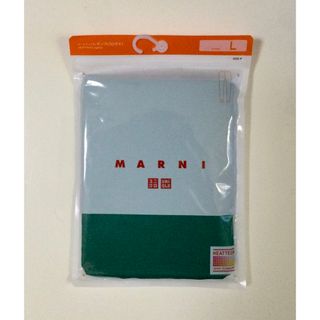 ユニクロ(UNIQLO)の【新品・未使用】ユニクロ マルニ ヒートテックレギンス グリーン L(レギンス/スパッツ)