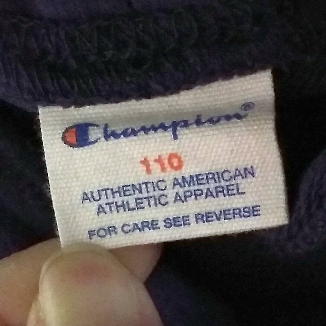 Champion(チャンピオン)の110cm♥Champion HusHusH ワンピース トレーナー ロンT キッズ/ベビー/マタニティのキッズ服女の子用(90cm~)(ワンピース)の商品写真