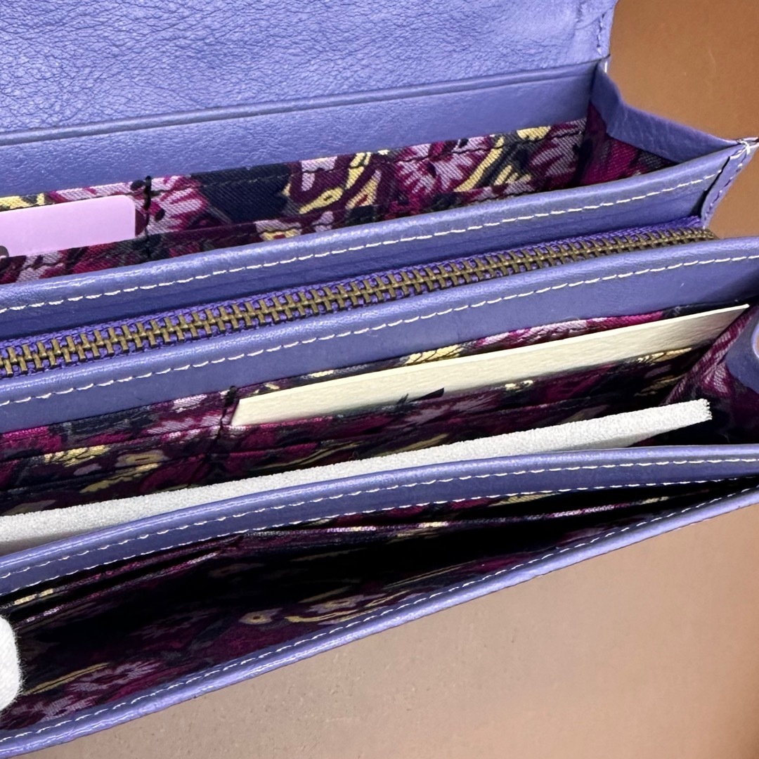 ANNA SUI - 新品☆ANNA SUIベロニカ財布パープル☆アナスイ長 ANNA SUI - 新品☆ANNA SUIベロニカ財布パープル☆アナスイ長