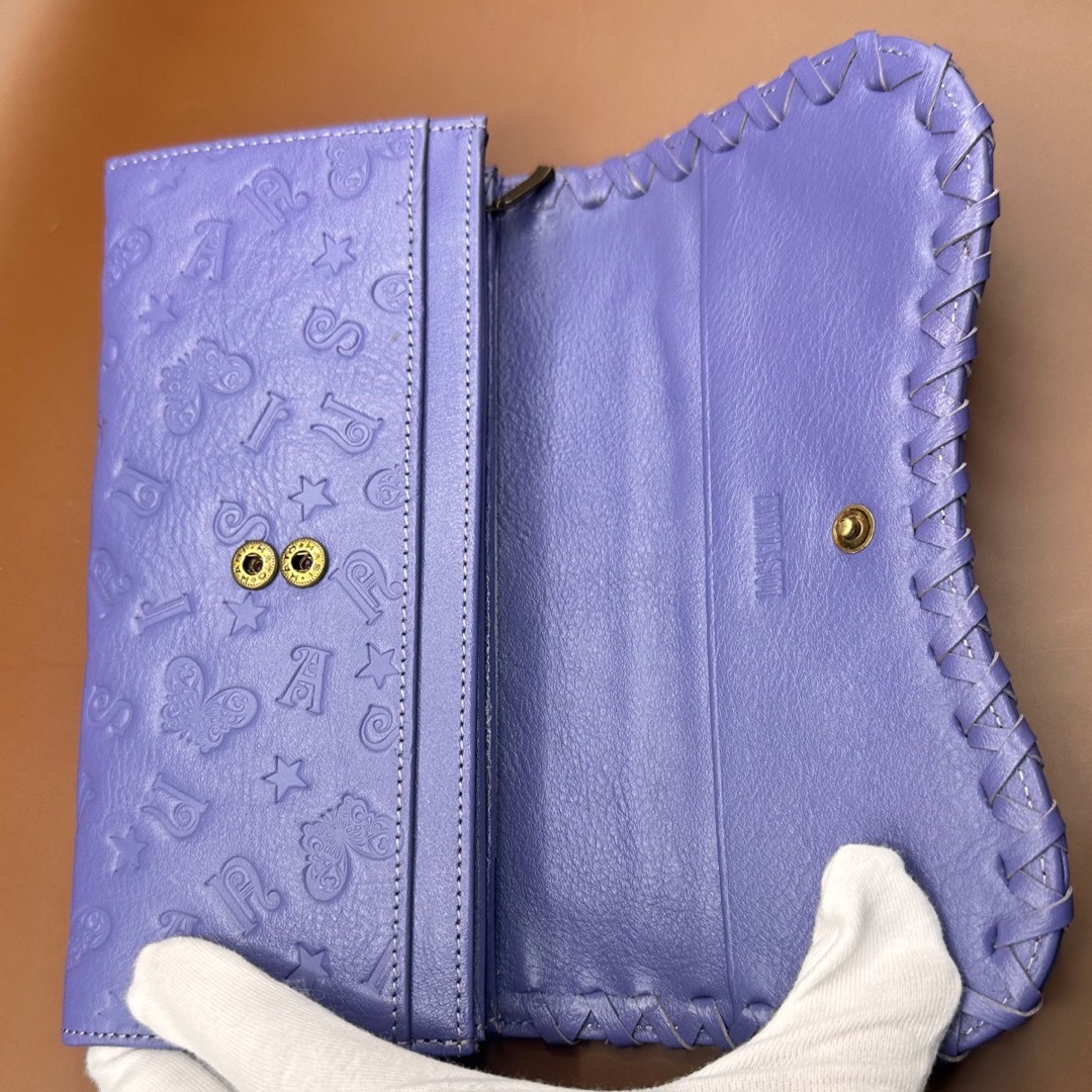 ANNA SUI - 新品☆ANNA SUIベロニカ財布パープル☆アナスイ長 ANNA SUI - 新品☆ANNA SUIベロニカ財布パープル☆アナスイ長
