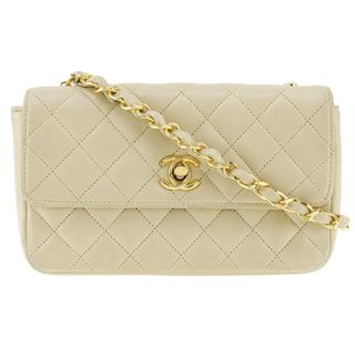 CHANEL♡2.55パイピングレザーバッグ/シャンパンゴールド