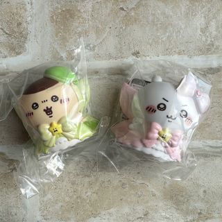 チイカワ(ちいかわ)の新品未開封♡超まじかるちいかわ　ソフビ　ちいかわ＆くりまんじゅう(キャラクターグッズ)