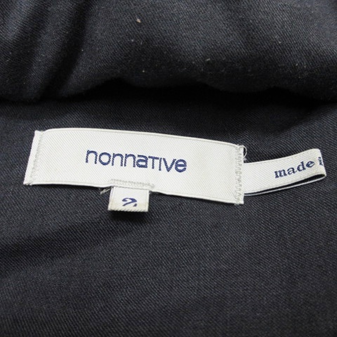 nonnative(ノンネイティブ)のノンネイティブ ダウンベスト 無地 ジップアップ グレー系 2 L位 アウター メンズのジャケット/アウター(ダウンベスト)の商品写真