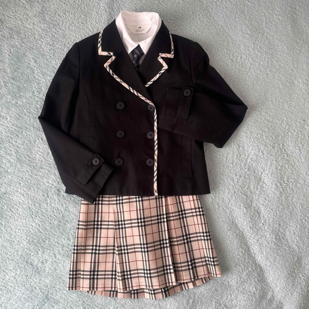 BURBERRY(バーバリー)のBURBERRY★バーバリー★入学式★卒園式★セット キッズ/ベビー/マタニティのキッズ服女の子用(90cm~)(ドレス/フォーマル)の商品写真