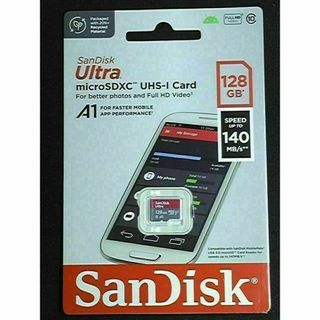 サンディスク(SanDisk)のmicroSDXC 128GB 140MB/s A1対応（複数アリ）(その他)