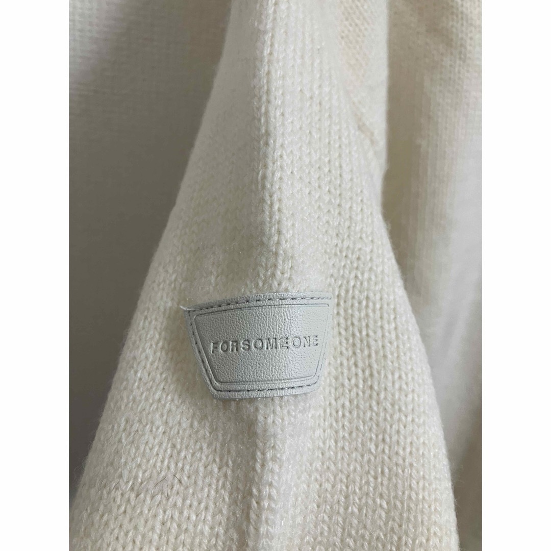 Supreme(シュプリーム)のフォーサムワン FORSOMEONE ミドルゲージ クラッシュ ニット　セーター メンズのトップス(ニット/セーター)の商品写真