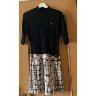 バーバリーブルーレーベル(BURBERRY BLUE LABEL)のBurberry BLUELABELワンピース 38(ひざ丈ワンピース)