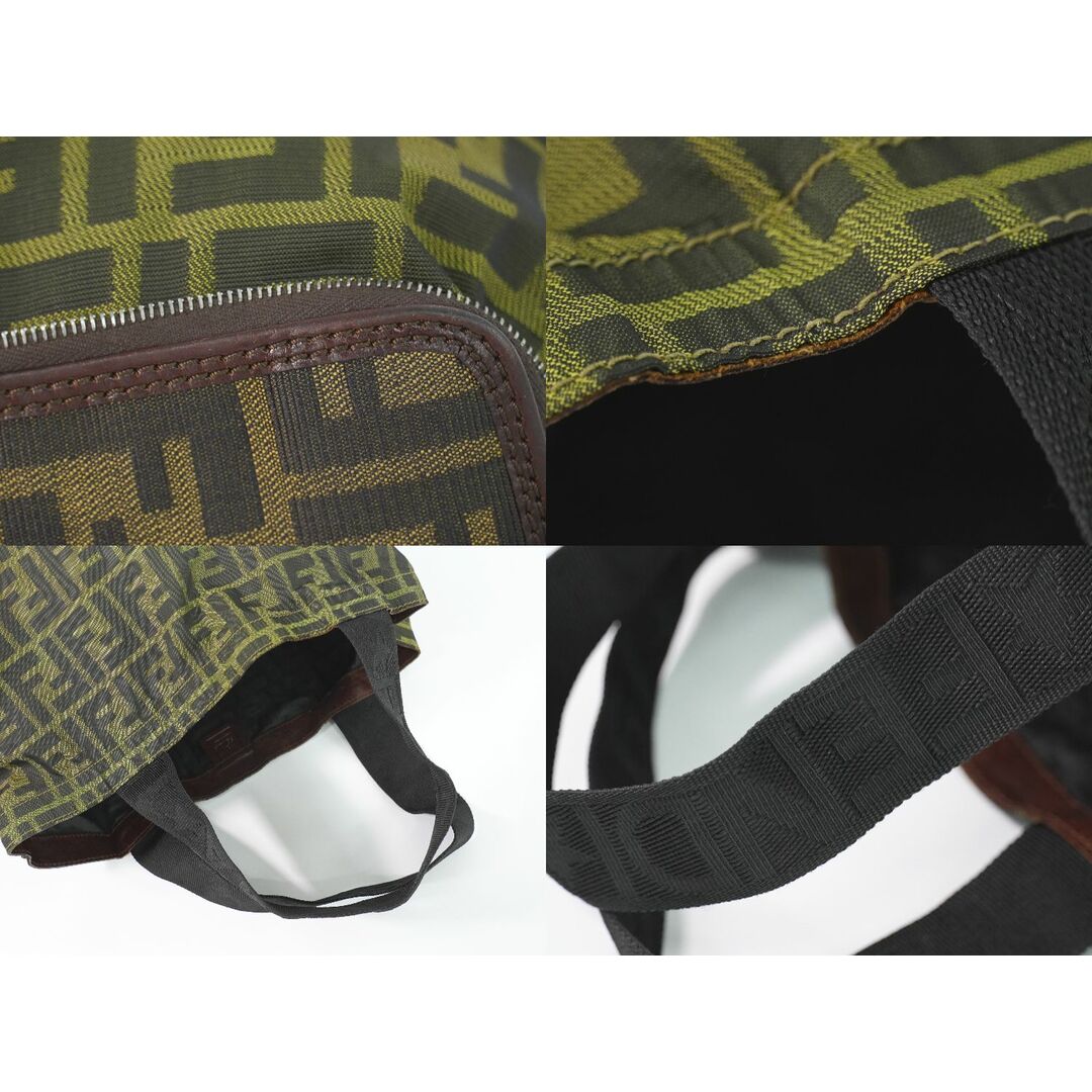 FENDI - 本物 フェンディ FENDI ズッカ 折り畳み エコバッグ FENDI - 本物 フェンディ FENDI ズッカ 折り畳み エコバッグ