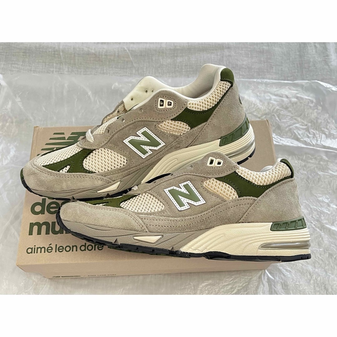 New Balance(ニューバランス)の【極美品】Aimé Leon Dore エメレオンドレ　ニューバランス　991 レディースの靴/シューズ(スニーカー)の商品写真