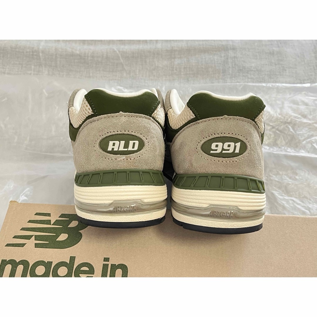 New Balance(ニューバランス)の【極美品】Aimé Leon Dore エメレオンドレ　ニューバランス　991 レディースの靴/シューズ(スニーカー)の商品写真