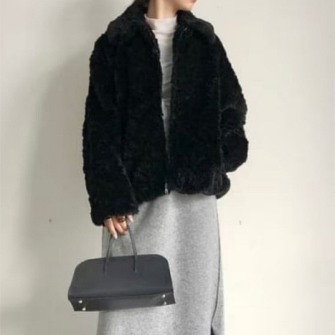 美品】Demi-Luxe BEAMS / ファーコート - 毛皮/ファーコート 美品】Demi-Luxe BEAMS / ファーコート - 毛皮/ファーコート
