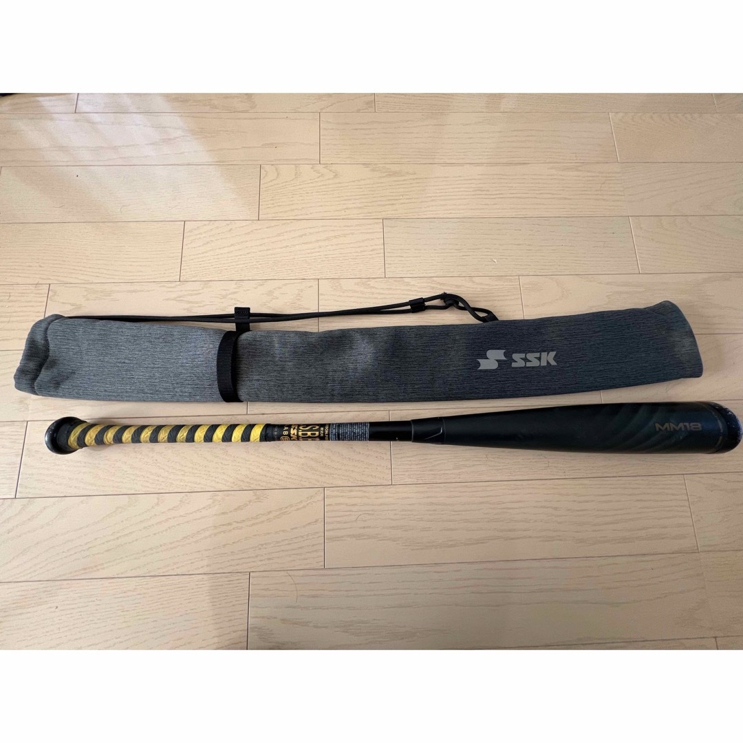 SSK(エスエスケイ)の軟式野球バット　SSK mm18 85.5cm/750g スポーツ/アウトドアの野球(バット)の商品写真