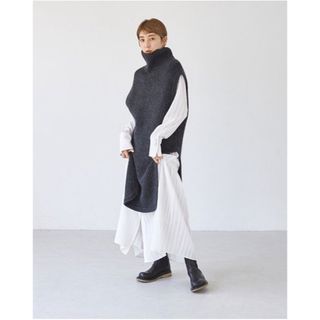 トゥデイフル(TODAYFUL)のTODAYFUL  Roundhem Knit Vestラウンドヘムニットベスト(ロングワンピース/マキシワンピース)