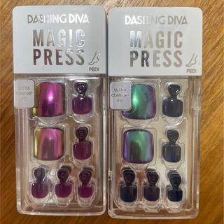 ダッシングディバ(DASHING DIVA)のダッシングディバ　マジックプレス　ネイルチップ　つけ爪　フット　フット用(つけ爪/ネイルチップ)