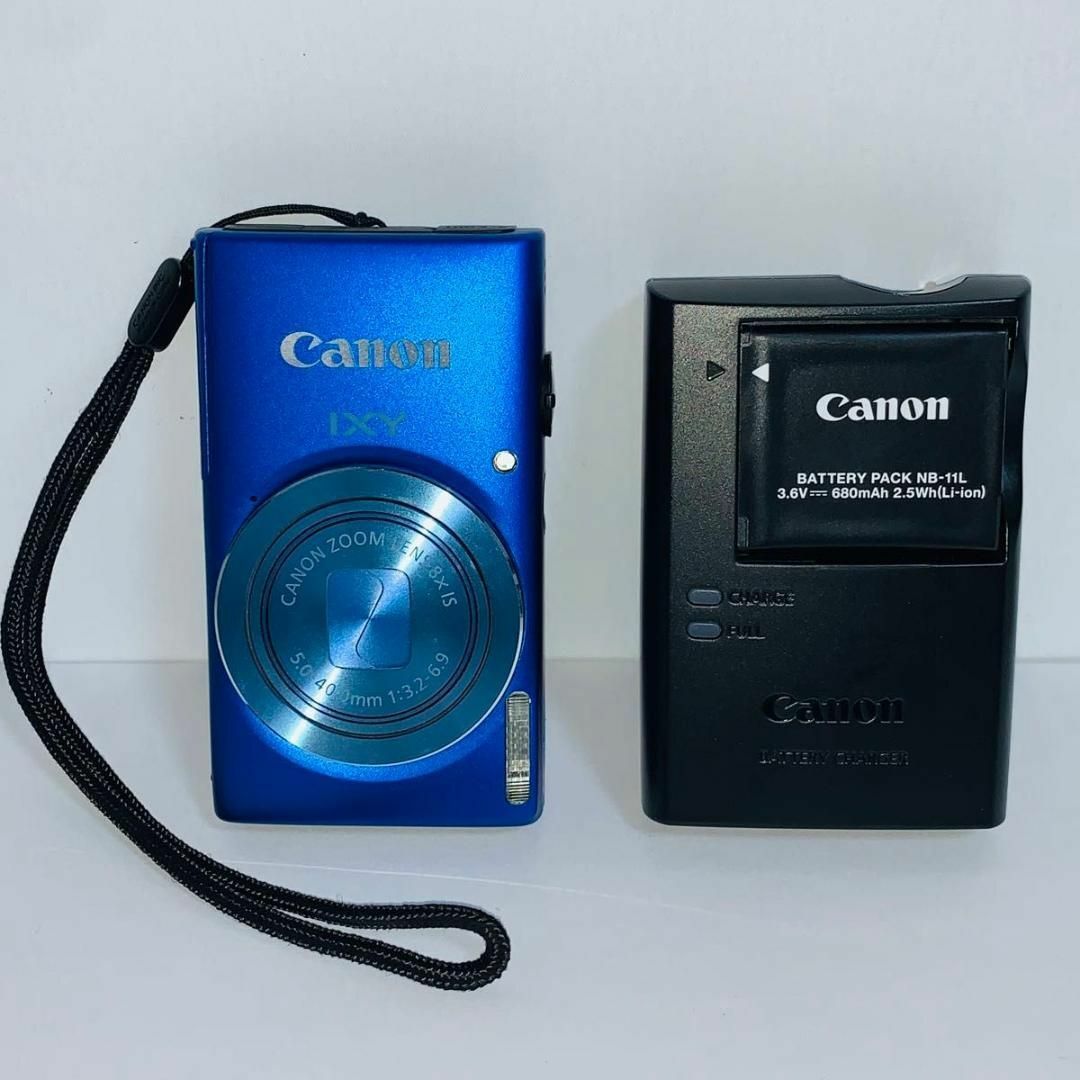 ブルー系対応メディア【美品】 Canon IXY 90F ブルー