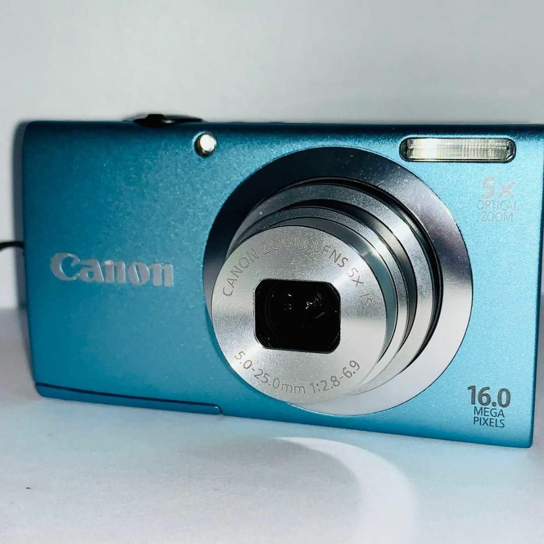 【美品】 Canon PowerShot A2400 IS ブルー