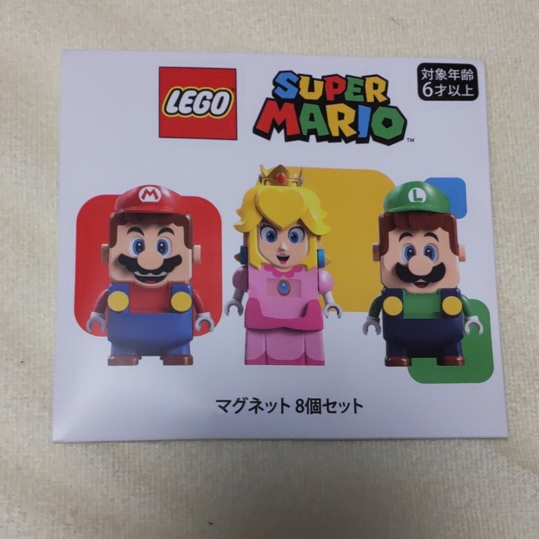 Lego(レゴ)のマリオ マグネット８個セット エンタメ/ホビーのおもちゃ/ぬいぐるみ(キャラクターグッズ)の商品写真