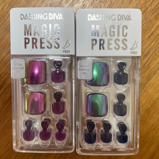 ダッシングディバ(DASHING DIVA)のダッシングディバ　マジックプレス　つけ爪　フット　ペディキュア(つけ爪/ネイルチップ)