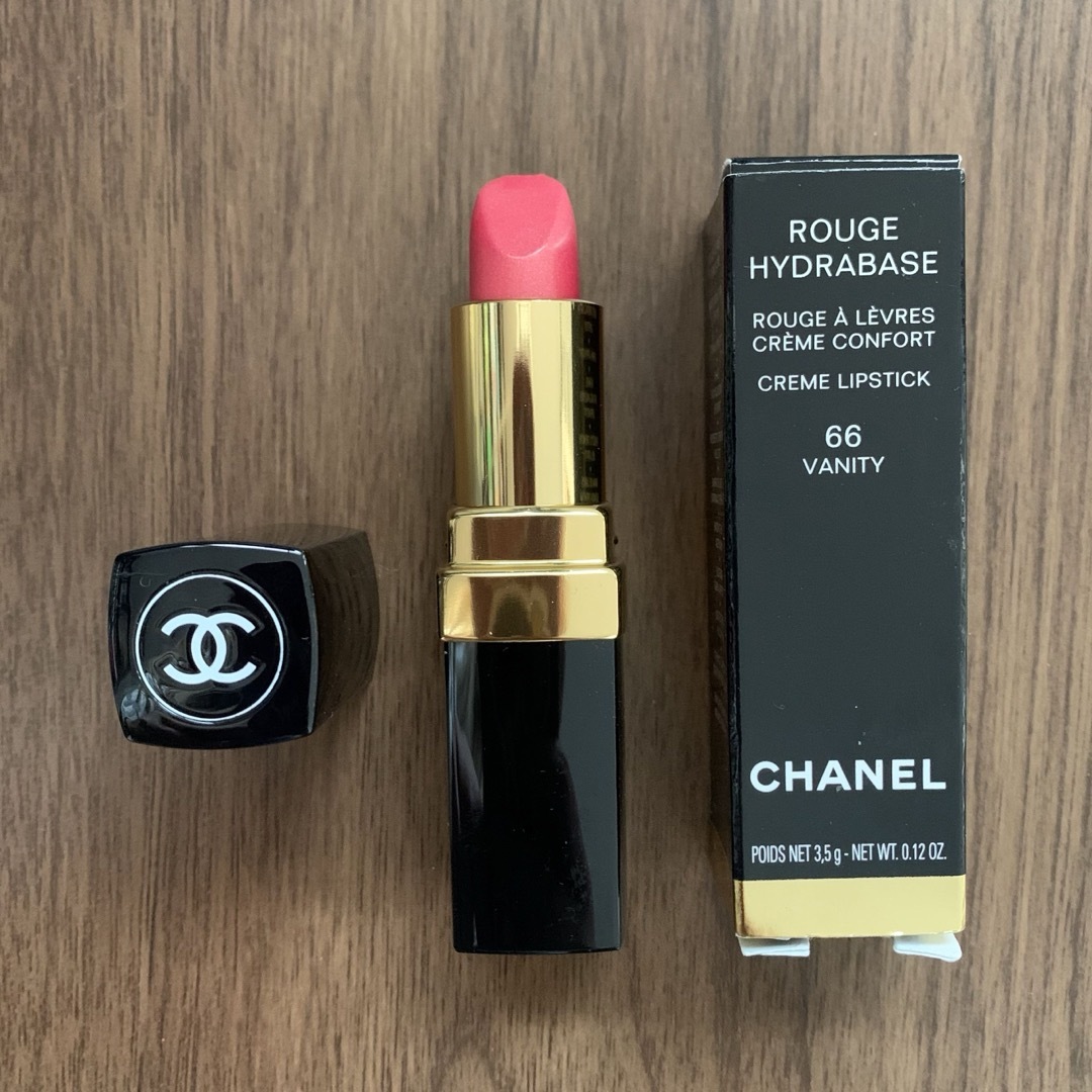 CHANEL(シャネル)のシャネル　CHANEL ROUGEHYDRABASE 66 VANITY リップ コスメ/美容のベースメイク/化粧品(口紅)の商品写真