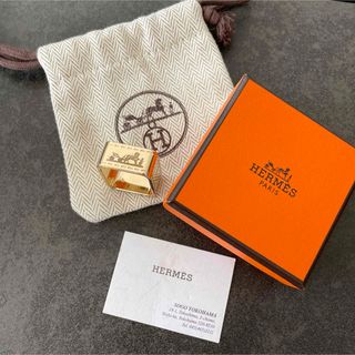 エルメス(Hermes)の即日発送❗️エルメスHERMES横浜SOGO正規店購入❗️スカーフリング❗️(バンダナ/スカーフ)