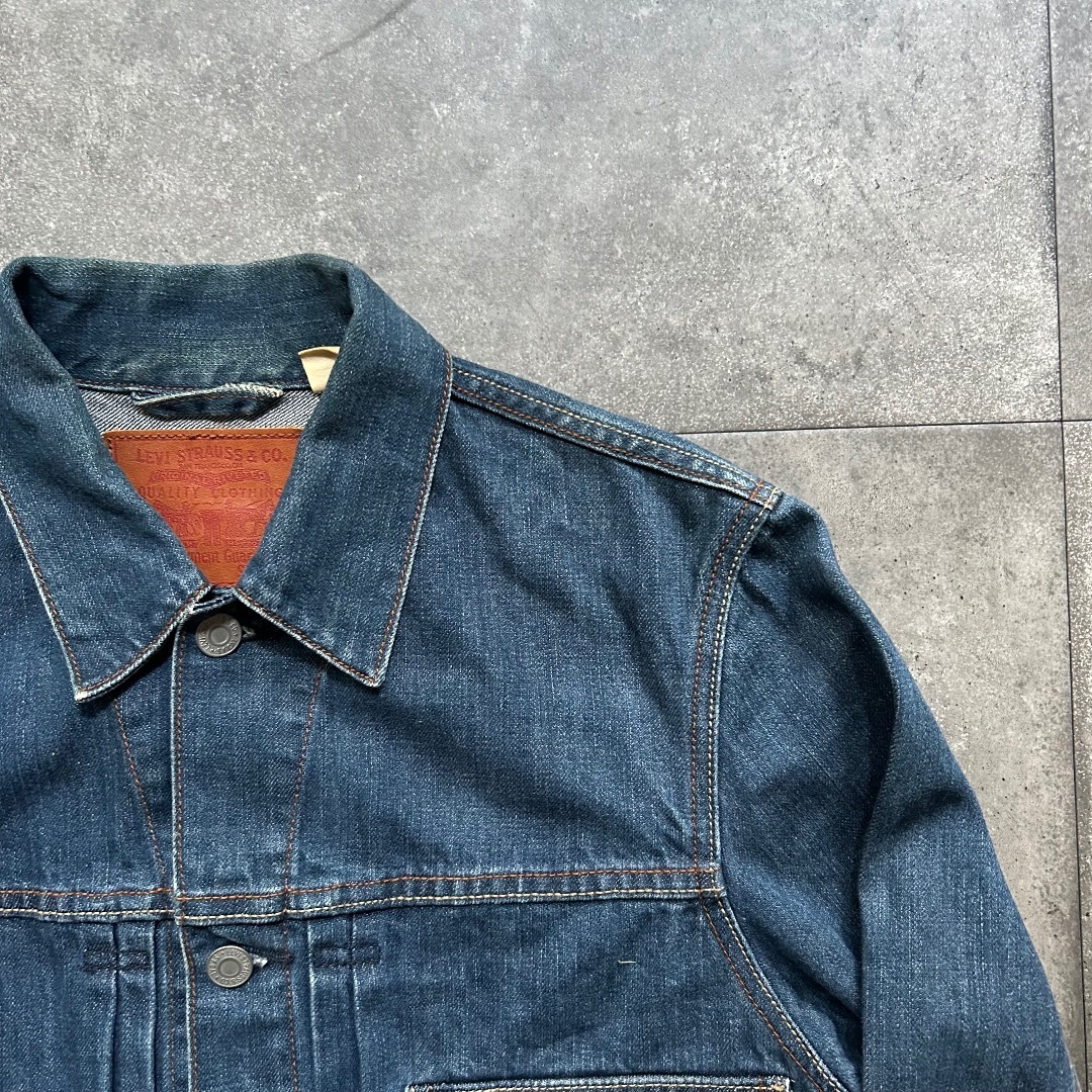 Levi's - リーバイス gジャン/デニムジャケット 1stタイプ Sの Levi's - リーバイス gジャン/デニムジャケット 1stタイプ Sの