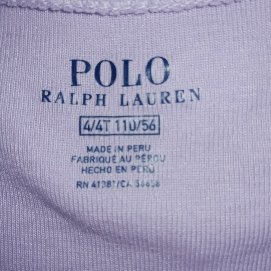 POLO RALPH LAUREN(ポロラルフローレン)のPOLO RALPH LAUREN 4T半袖 キッズ/ベビー/マタニティのキッズ服女の子用(90cm~)(Tシャツ/カットソー)の商品写真