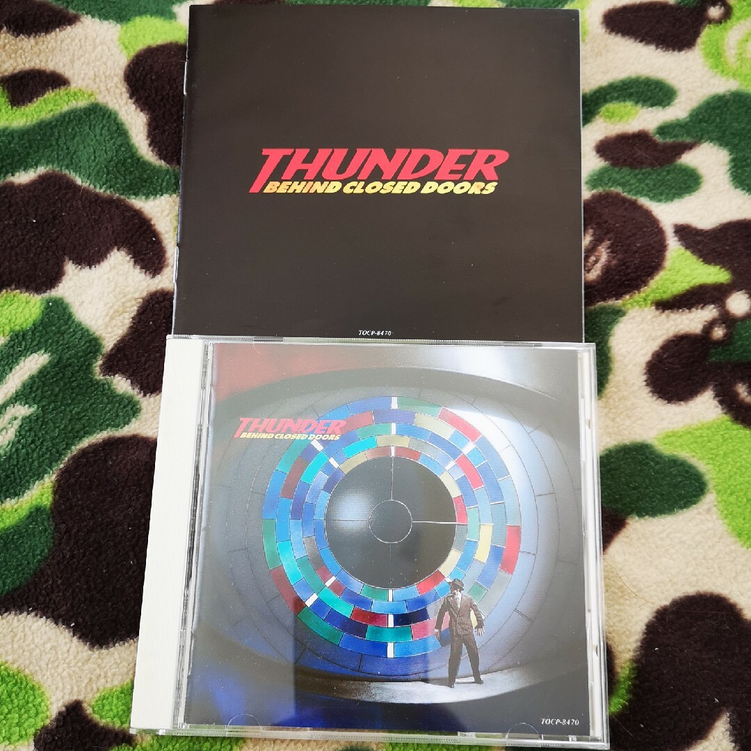 ビハインド・クローズド・ドアーズ/THUNDER サンプル盤 サンダー エンタメ/ホビーのCD(ポップス/ロック(洋楽))の商品写真