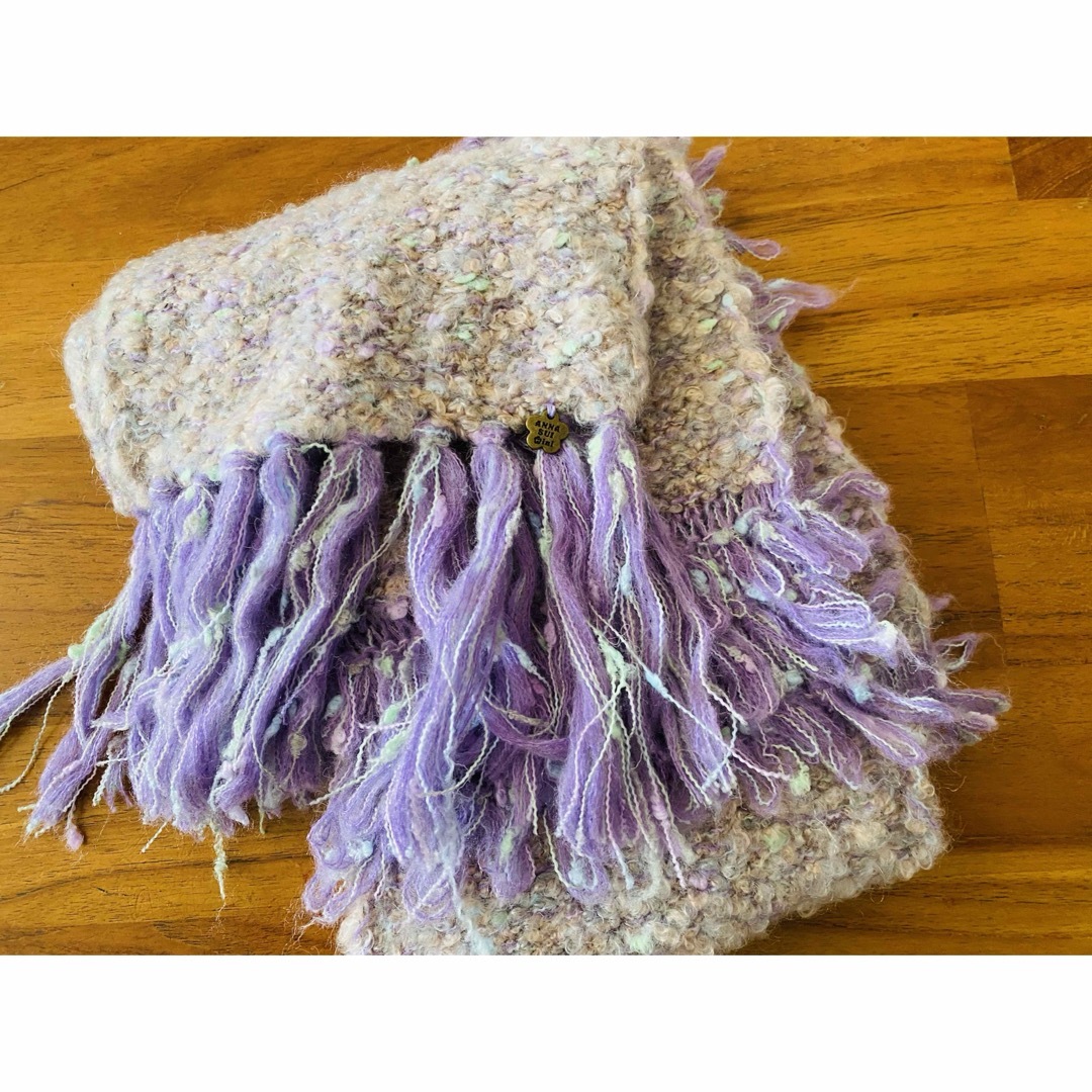 ANNA SUI アナスイ オシャレマフラー オシャレキッズ 可愛いマフラー ANNA SUI アナスイ オシャレマフラー オシャレキッズ 可愛いマフラー