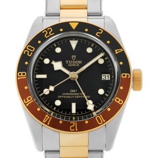 チュードル(Tudor)のチューダー ヘリテージ ブラックベイ GMT 79833MN メンズ 中古 腕時計(腕時計(アナログ))