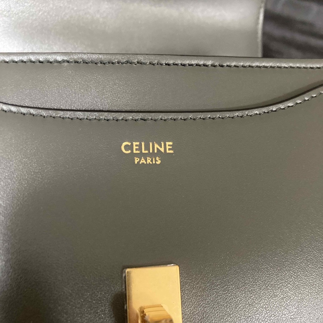 celine(セリーヌ)の【新品】セリーヌ セーズ 16 ミニ グレー レディースのバッグ(ハンドバッグ)の商品写真