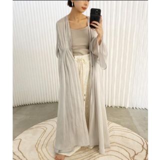 アメリヴィンテージ(Ameri VINTAGE)のMEDI GATHER NEGLIGEE DRESS(ロングワンピース/マキシワンピース)