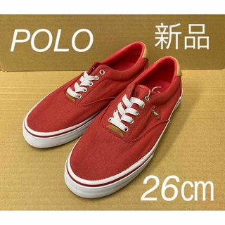 ポロラルフローレン(POLO RALPH LAUREN)の【新品】POLO スニーカー 26.0cm (靴/ブーツ)