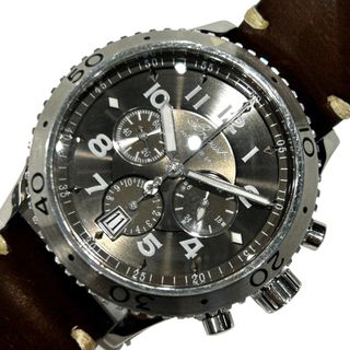 ブレゲ(Breguet)の　ブレゲ Breguet トランスアトランティックタイプXXI 3810ST/92/9ZU ステンレススチール SS/レザーベルト メンズ 腕時計(その他)