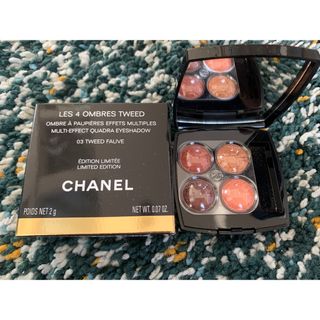 シャネル(CHANEL)のCHANEL レ キャトル オンブル ツイード 03 ツイード フォーヴ(アイシャドウ)