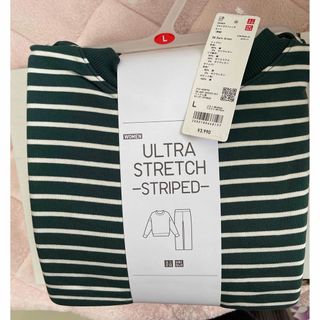 ユニクロ(UNIQLO)のユニクロ　ルームウェア　パジャマ　L ウルトラストレッチ　セット　長袖　(ルームウェア)