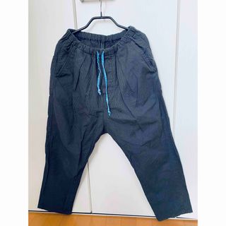 デニムダンガリー(DENIM DUNGAREE)のDDデニム＆ダンガリー　サルエルパンツ　150 オシャレキッズ　きれいめパンツ(パンツ/スパッツ)