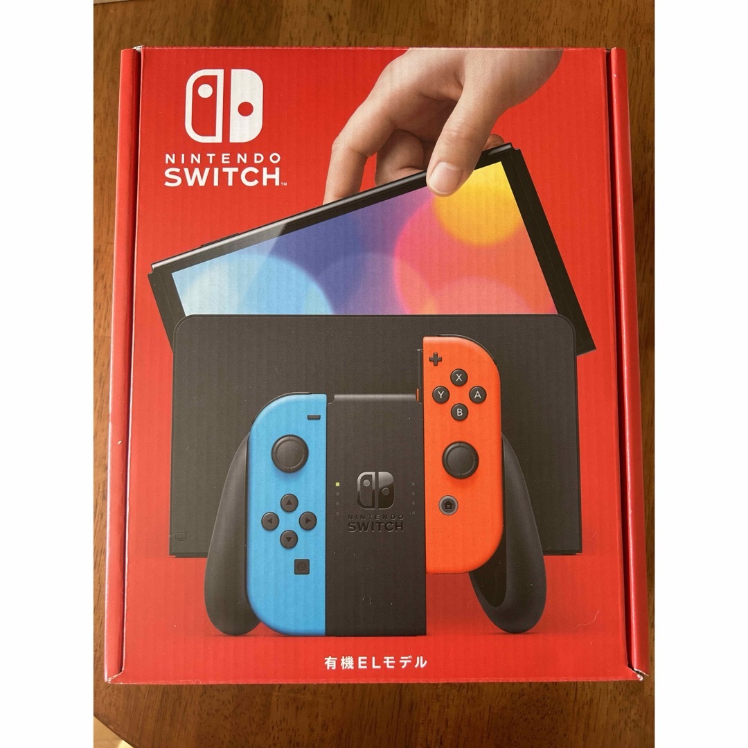 Nintendo Switch(ニンテンドースイッチ)の任天堂 switch 有機elモデル　本体　保証あり エンタメ/ホビーのゲームソフト/ゲーム機本体(家庭用ゲーム機本体)の商品写真