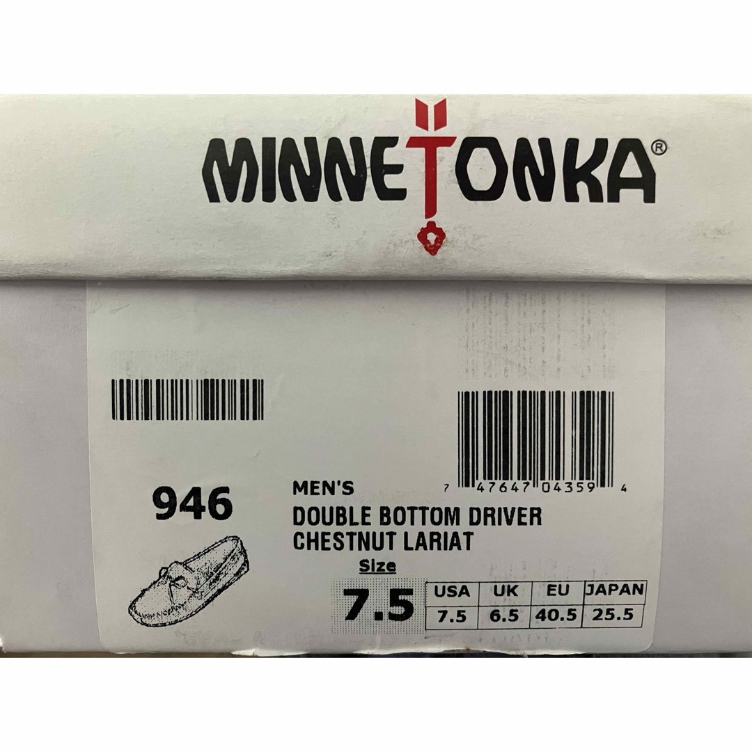 Minnetonka(ミネトンカ)の★新品★ミネトンカ ドライビングシューズ ライトブラウン/7h メンズの靴/シューズ(スリッポン/モカシン)の商品写真