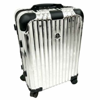 リモワ(RIMOWA)のRIMOWA リモワ MONCLER モンクレール リフレクション コラボ キャビン スーツケース シルバー ブラック 92590053　Reflection CABIN キャリーケース ビジネス 出張 旅行 アウトドア レジャー メンズ レディース(トラベルバッグ/スーツケース)