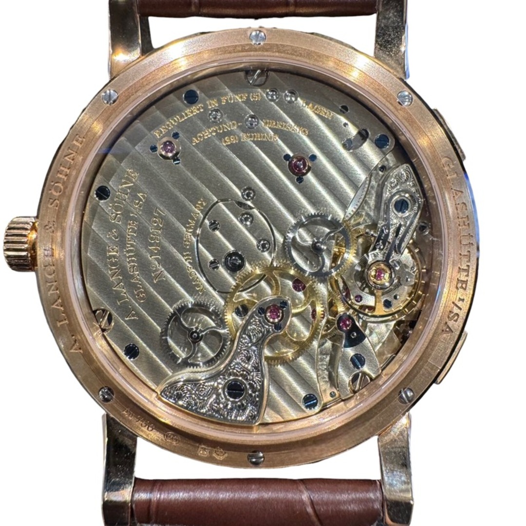 　ランゲ＆ゾーネ A.LANGE&SOHNE ランゲ1 タイムゾーン 136.032 アイボリー K18ピンクゴールド 手巻き メンズ 腕時計 メンズの時計(その他)の商品写真