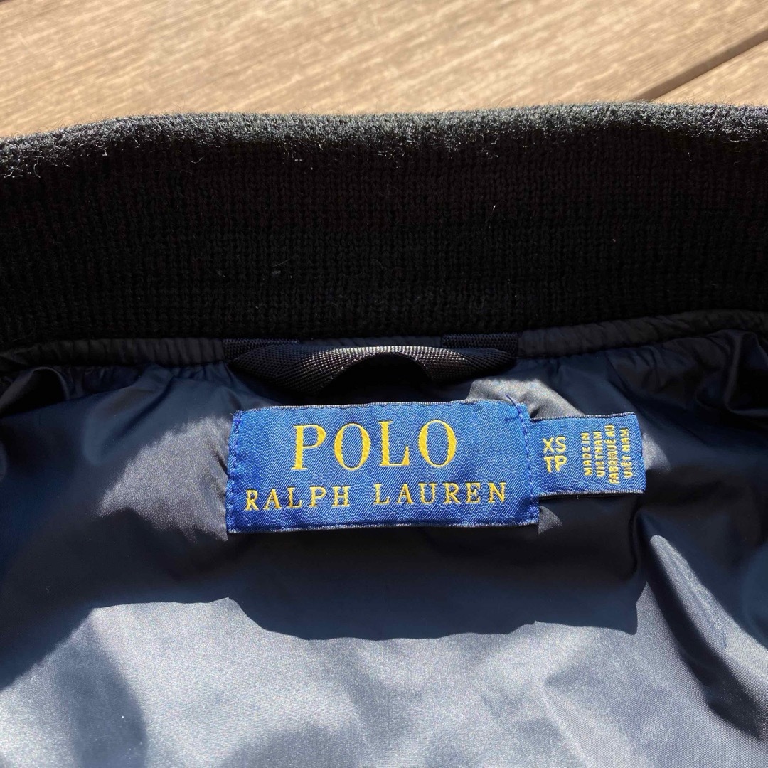 POLO RALPH LAUREN(ポロラルフローレン)のMA1  ブルゾン　ジャケット　ブラック メンズのジャケット/アウター(ブルゾン)の商品写真