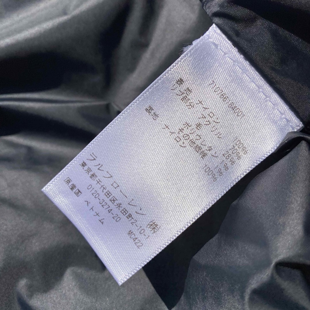 POLO RALPH LAUREN(ポロラルフローレン)のMA1  ブルゾン　ジャケット　ブラック メンズのジャケット/アウター(ブルゾン)の商品写真