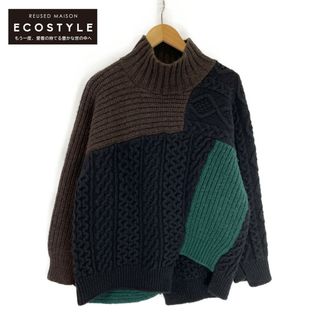 カラー(kolor)のカラー 18AW CRAZY PATTERN KNIT 3(ニット/セーター)