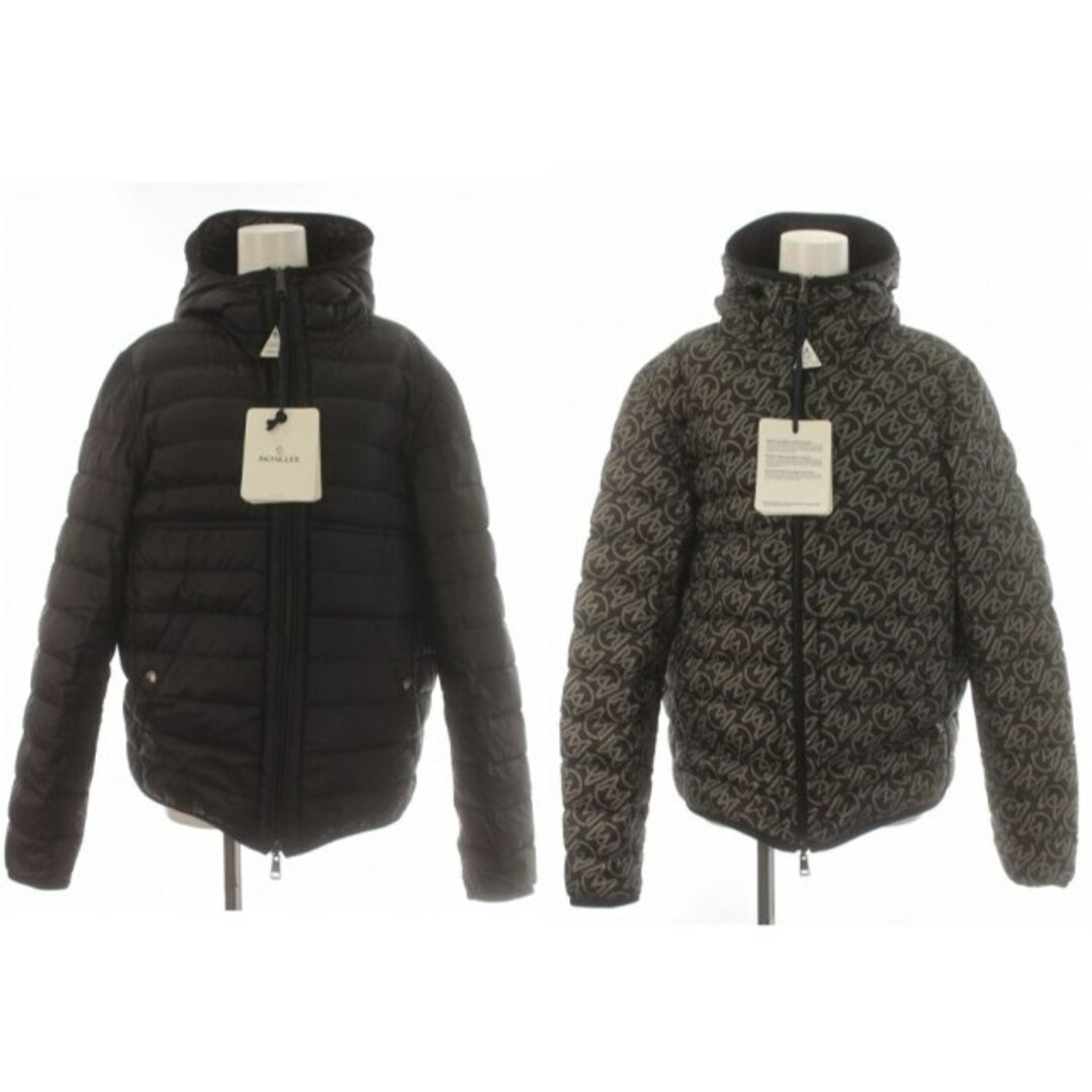 MONCLER(モンクレール)のモンクレール 21SS ゾイス リバーシブル ダウン ジャケット 2 M 黒 レディースのジャケット/アウター(ダウンジャケット)の商品写真