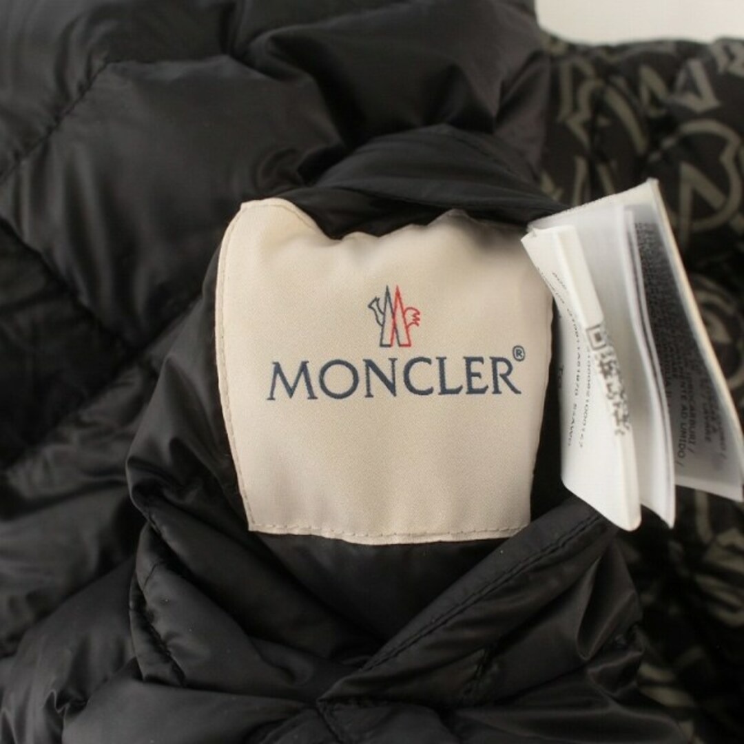 MONCLER(モンクレール)のモンクレール 21SS ゾイス リバーシブル ダウン ジャケット 2 M 黒 レディースのジャケット/アウター(ダウンジャケット)の商品写真