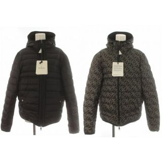 モンクレール(MONCLER)のモンクレール 21SS ゾイス リバーシブル ダウン ジャケット 2 M 黒(ダウンジャケット)