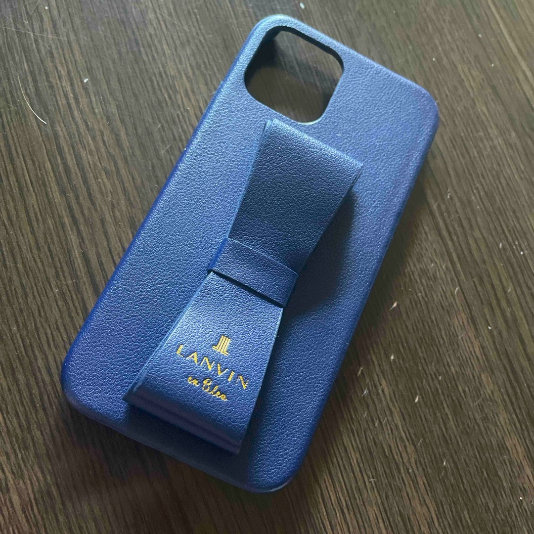 LANVIN en Bleu(ランバンオンブルー)のランバンオンブルー  iPhoneケース スマホ/家電/カメラのスマホアクセサリー(iPhoneケース)の商品写真