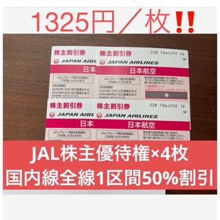 ジャル(ニホンコウクウ)(JAL(日本航空))のJAL株主割引券(その他)